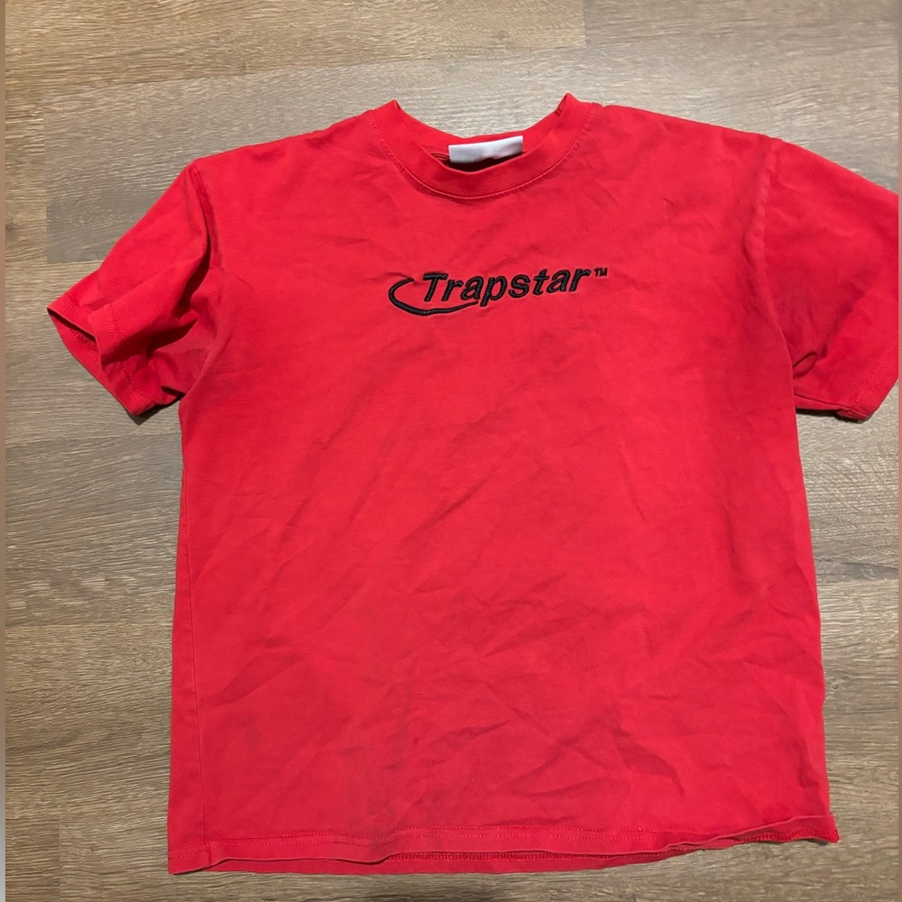 Trapstar Men's red shirt size medium